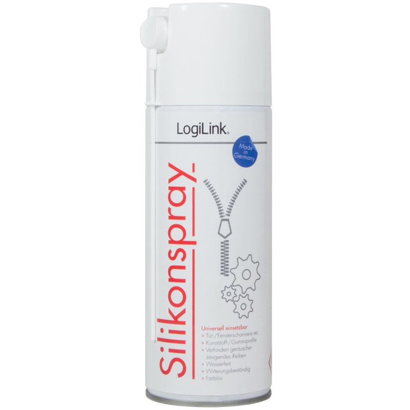 LogiLink silicone spray, incolore, 400 ml